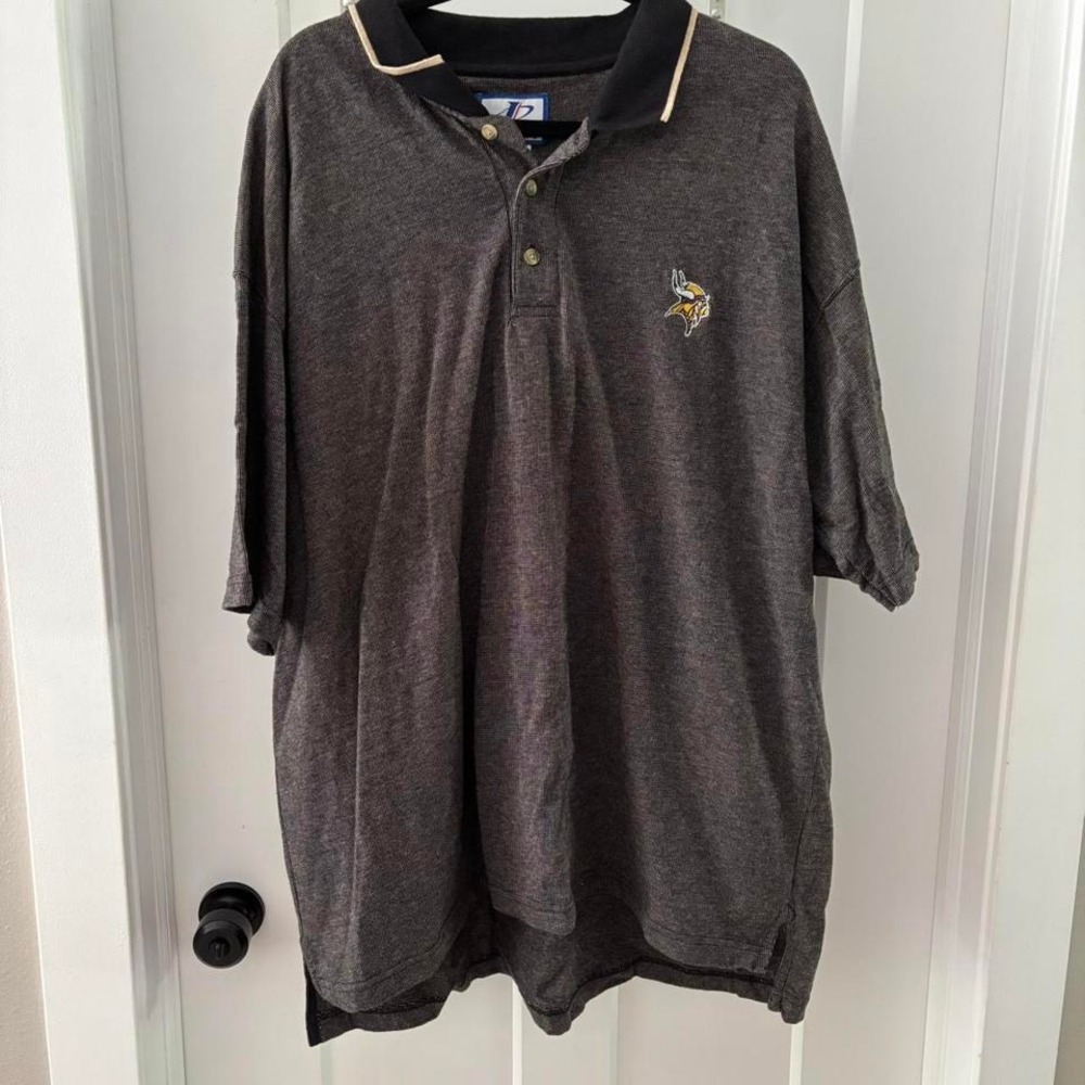 Vintage XXL Men's Minnesota Vikings Polo